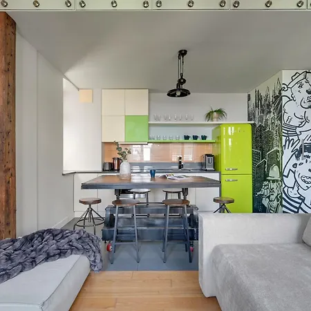 Loft Living Z Antresola I Parkingiem By Lion *