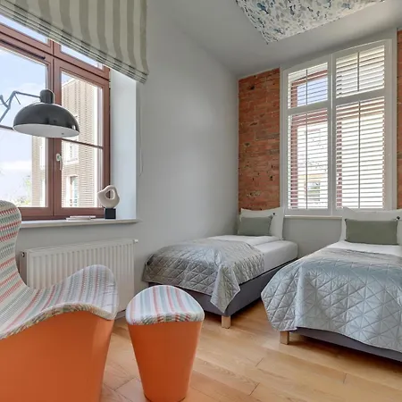 Loft Living Z Antresola I Parkingiem By Lion Apartment Sopot